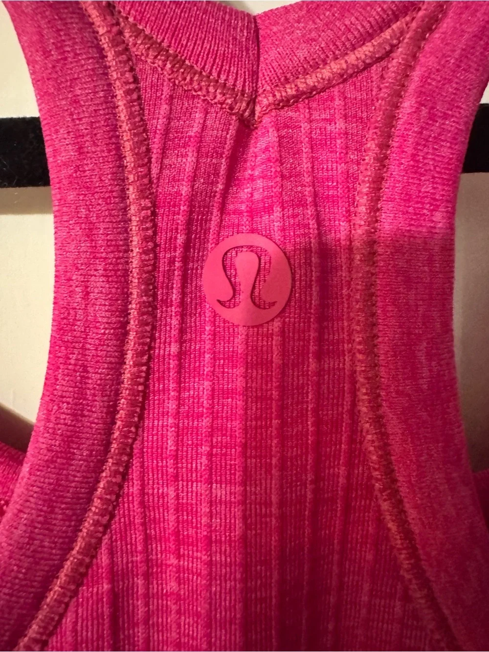 NWOT Lululemon Ebb to Street Tank in Pink Flare, Size 8